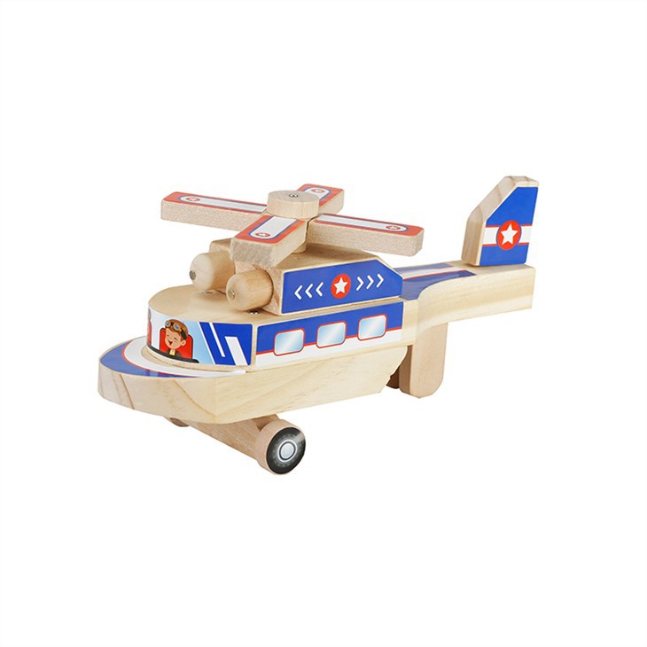 Mainan Kayu Helikopter
